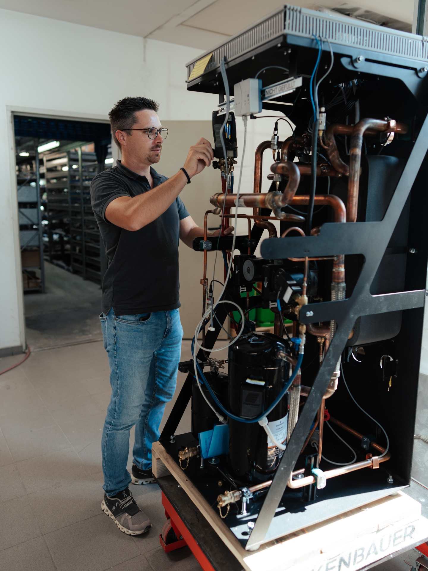 Produktion der Rockenbauer Wärmepumpen in Hollabrunn